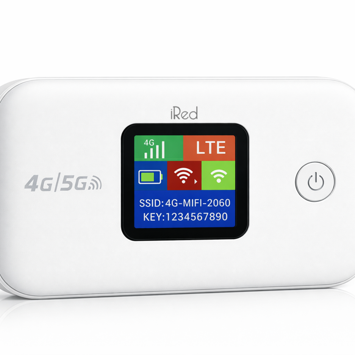 iRed Mobile WiFi IWF-02 4G/5G – 12h Autonomie